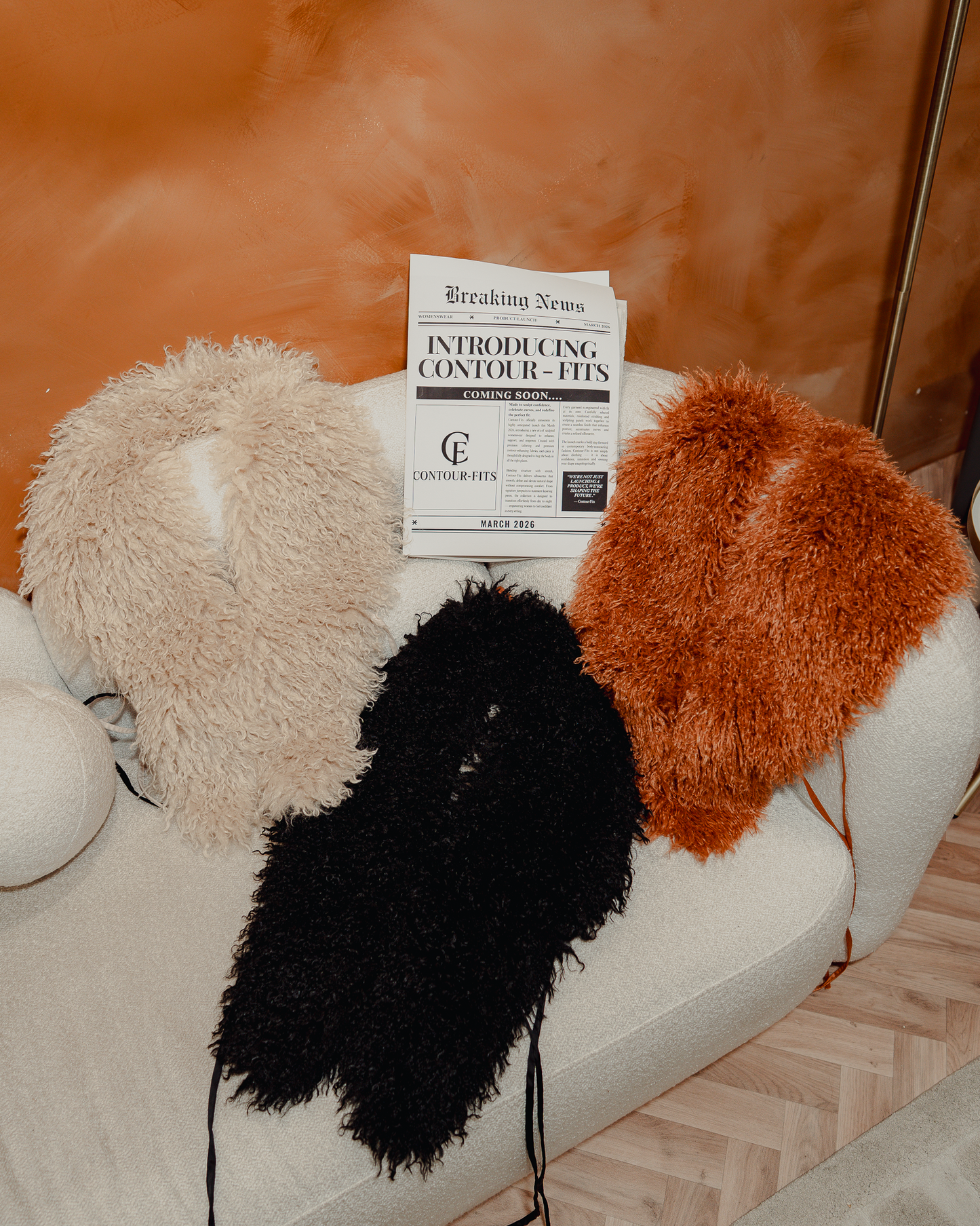 mongolian fur vest for women luxury outfit